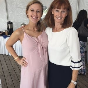 TopShop Front Tie Midi Maternity Dress